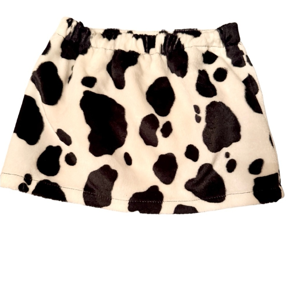 The Children’s Place Black and White Cow Patterned Skirt 18 months - Picture 3 of 5